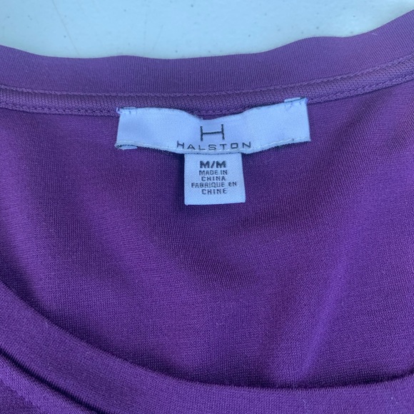 Halston womens long sleeve blouse size Medium. - Picture 6 of 8